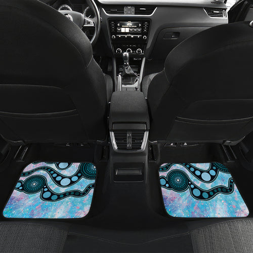 Australia Opal Koala Car Mats Aussie Aboriginal Art