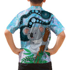 Australia Opal Koala Hawaiian Shirt Aussie Aboriginal Art