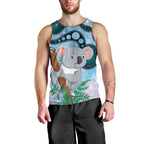 Australia Opal Koala Men Tank Top Aussie Aboriginal Art
