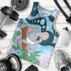 Australia Opal Koala Men Tank Top Aussie Aboriginal Art