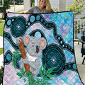 Australia Opal Koala Quilt Aussie Aboriginal Art