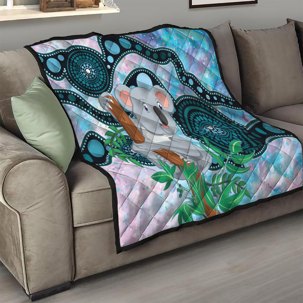 Australia Opal Koala Quilt Aussie Aboriginal Art