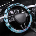 Australia Opal Koala Steering Wheel Cover Aussie Aboriginal Art