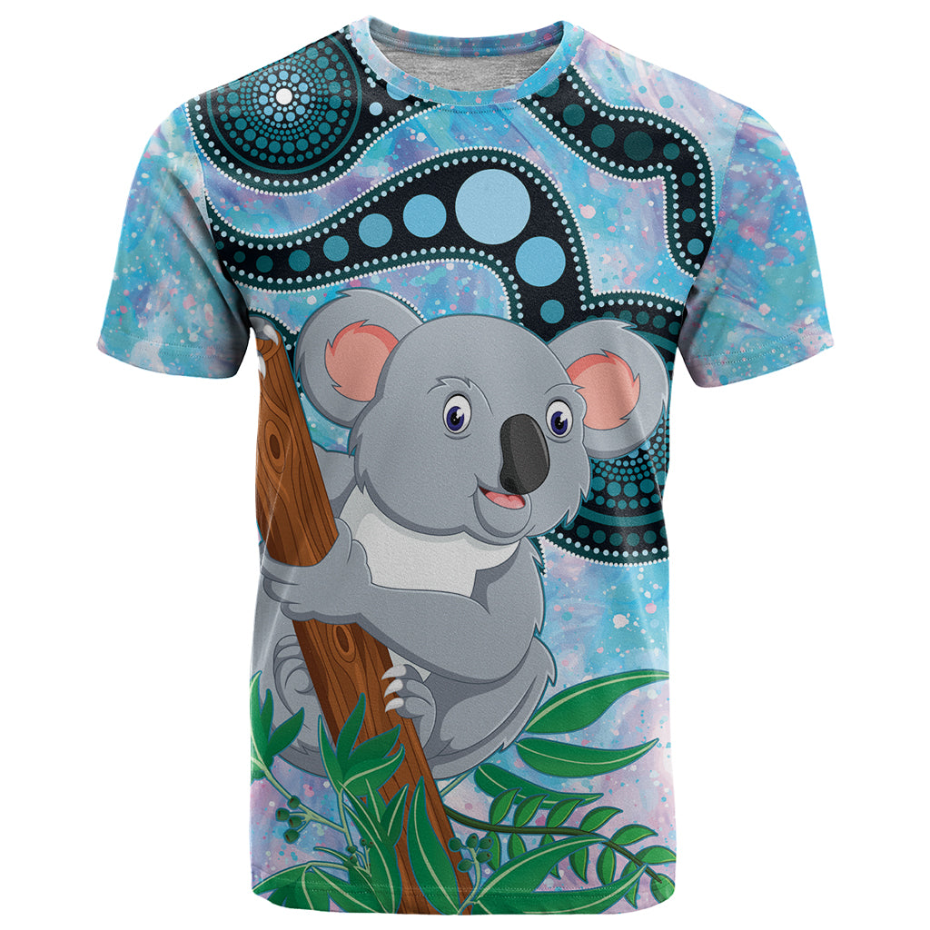 Australia Opal Koala T Shirt Aussie Aboriginal Art