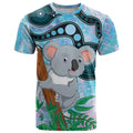 Australia Opal Koala T Shirt Aussie Aboriginal Art