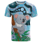Australia Opal Koala T Shirt Aussie Aboriginal Art