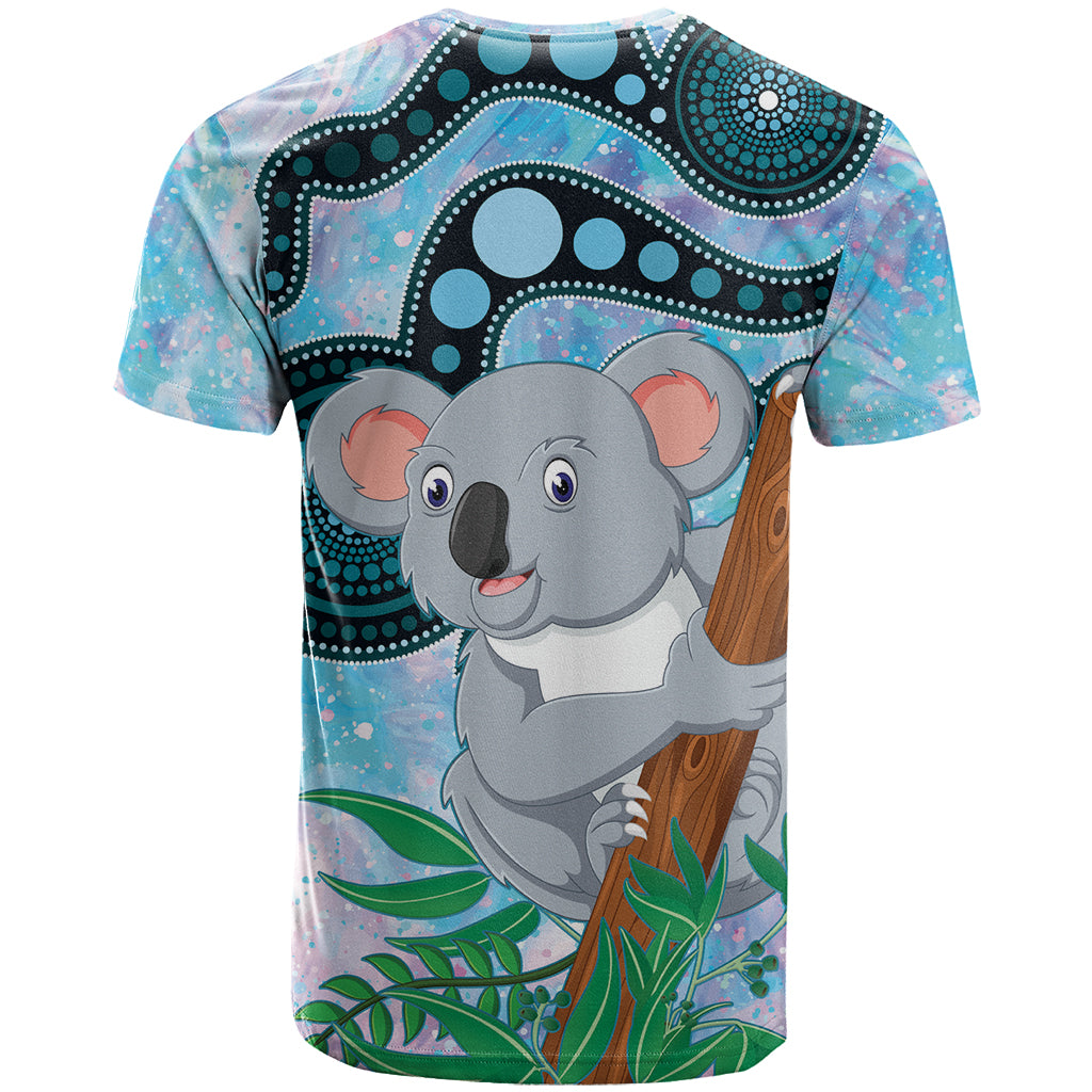 Australia Opal Koala T Shirt Aussie Aboriginal Art