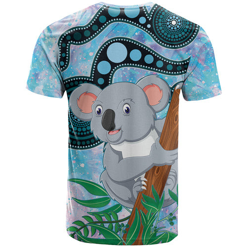 Australia Opal Koala T Shirt Aussie Aboriginal Art