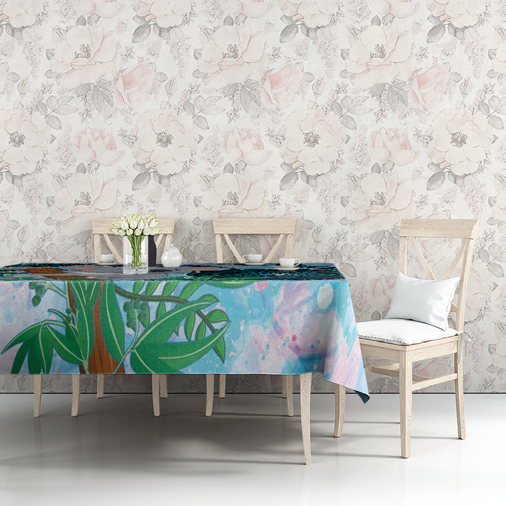 Australia Opal Koala Tablecloth Aussie Aboriginal Art