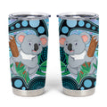 Australia Opal Koala Tumbler Cup Aussie Aboriginal Art