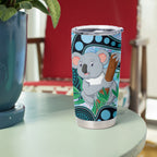 Australia Opal Koala Tumbler Cup Aussie Aboriginal Art