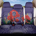 Custom Dockers Football ANZAC Back Car Seat Cover Gallipoli Camouflage With Poppies