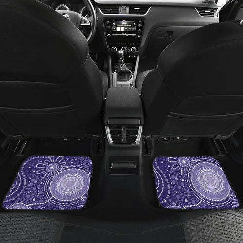 Custom Dockers Football ANZAC Car Mats Gallipoli Camouflage With Poppies
