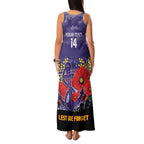 Custom Dockers Football ANZAC Family Matching Tank Maxi Dress and Hawaiian Shirt Gallipoli Camouflage With Poppies