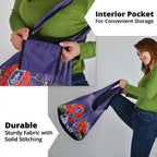 Custom Dockers Football ANZAC Grocery Bag Gallipoli Camouflage With Poppies