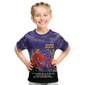 Custom Dockers Football ANZAC Kid T Shirt Gallipoli Camouflage With Poppies