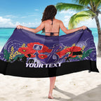Custom Dockers Football ANZAC Sarong Gallipoli Camouflage With Poppies