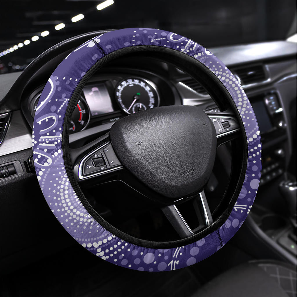 Dockers Football ANZAC Steering Wheel Cover Gallipoli Camouflage With Poppies