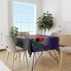 Custom Dockers Football ANZAC Tablecloth Gallipoli Camouflage With Poppies