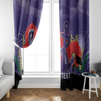 Custom Dockers Football ANZAC Window Curtain Gallipoli Camouflage With Poppies