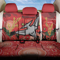 Custom Essendon Football ANZAC Back Car Seat Cover Gallipoli Camouflage With Poppies