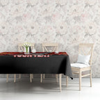 Custom Essendon Football ANZAC Tablecloth Gallipoli Camouflage With Poppies