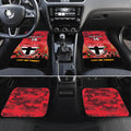 Custom St Kilda Football ANZAC Car Mats Gallipoli Camouflage With Poppies