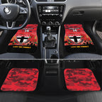 Custom St Kilda Football ANZAC Car Mats Gallipoli Camouflage With Poppies