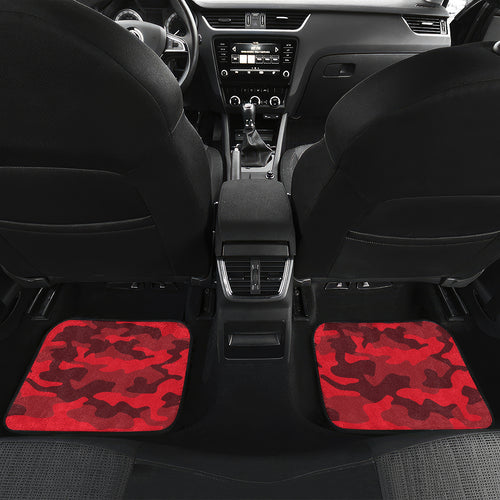Custom St Kilda Football ANZAC Car Mats Gallipoli Camouflage With Poppies