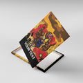 Custom Eagles Football ANZAC Canvas Wall Art Gallipoli Camouflage With Poppies
