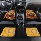 Custom Eagles Football ANZAC Car Mats Gallipoli Camouflage With Poppies