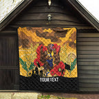 Custom Eagles Football ANZAC Quilt Gallipoli Camouflage With Poppies