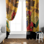 Custom Eagles Football ANZAC Window Curtain Gallipoli Camouflage With Poppies