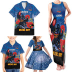 Custom Crows Football ANZAC Family Matching Tank Maxi Dress and Hawaiian Shirt Gallipoli Camouflage With Poppies