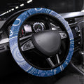 Crows Football ANZAC Steering Wheel Cover Gallipoli Camouflage With Poppies