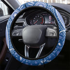 Crows Football ANZAC Steering Wheel Cover Gallipoli Camouflage With Poppies