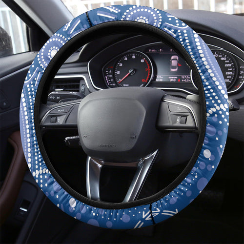 Crows Football ANZAC Steering Wheel Cover Gallipoli Camouflage With Poppies