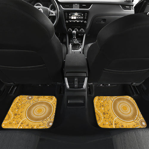 Custom Hawks Football ANZAC Car Mats Gallipoli Camouflage With Poppies