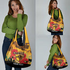 Custom Hawks Football ANZAC Grocery Bag Gallipoli Camouflage With Poppies