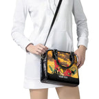 Custom Hawks Football ANZAC Shoulder Handbag Gallipoli Camouflage With Poppies