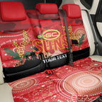 Custom Suns Football ANZAC Back Car Seat Cover Gallipoli Camouflage With Poppies