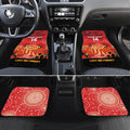 Custom Suns Football ANZAC Car Mats Gallipoli Camouflage With Poppies