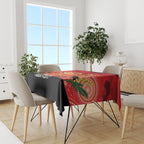 Custom Suns Football ANZAC Tablecloth Gallipoli Camouflage With Poppies