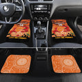 Custom Giants Football ANZAC Car Mats Gallipoli Camouflage With Poppies