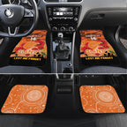 Custom Giants Football ANZAC Car Mats Gallipoli Camouflage With Poppies