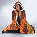 Custom Giants Football ANZAC Hooded Blanket Gallipoli Camouflage With Poppies