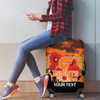 Custom Giants Football ANZAC Luggage Cover Gallipoli Camouflage With Poppies