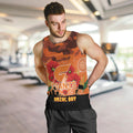 Custom Giants Football ANZAC Men Tank Top Gallipoli Camouflage With Poppies
