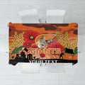 Custom Giants Football ANZAC Tablecloth Gallipoli Camouflage With Poppies
