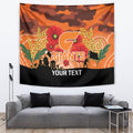 Custom Giants Football ANZAC Tapestry Gallipoli Camouflage With Poppies